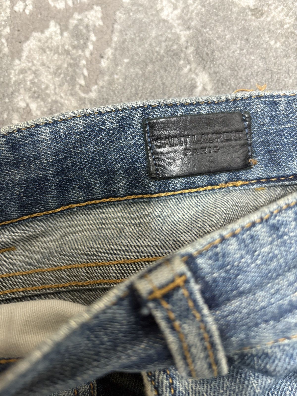 Saint Laurent Paris Saint Laurent Paris Hedi Slimane D02 Jeans Size US 29 - 4 Thumbnail