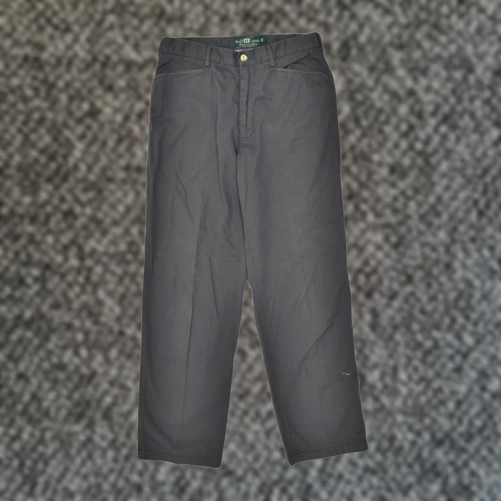 Vintage HENRY COTTONS Womens Straight Casual Trousers IT 46 Large W33 L28 Grey XL34 Size 36" / US 14 / IT 50 - 1 Thumbnail
