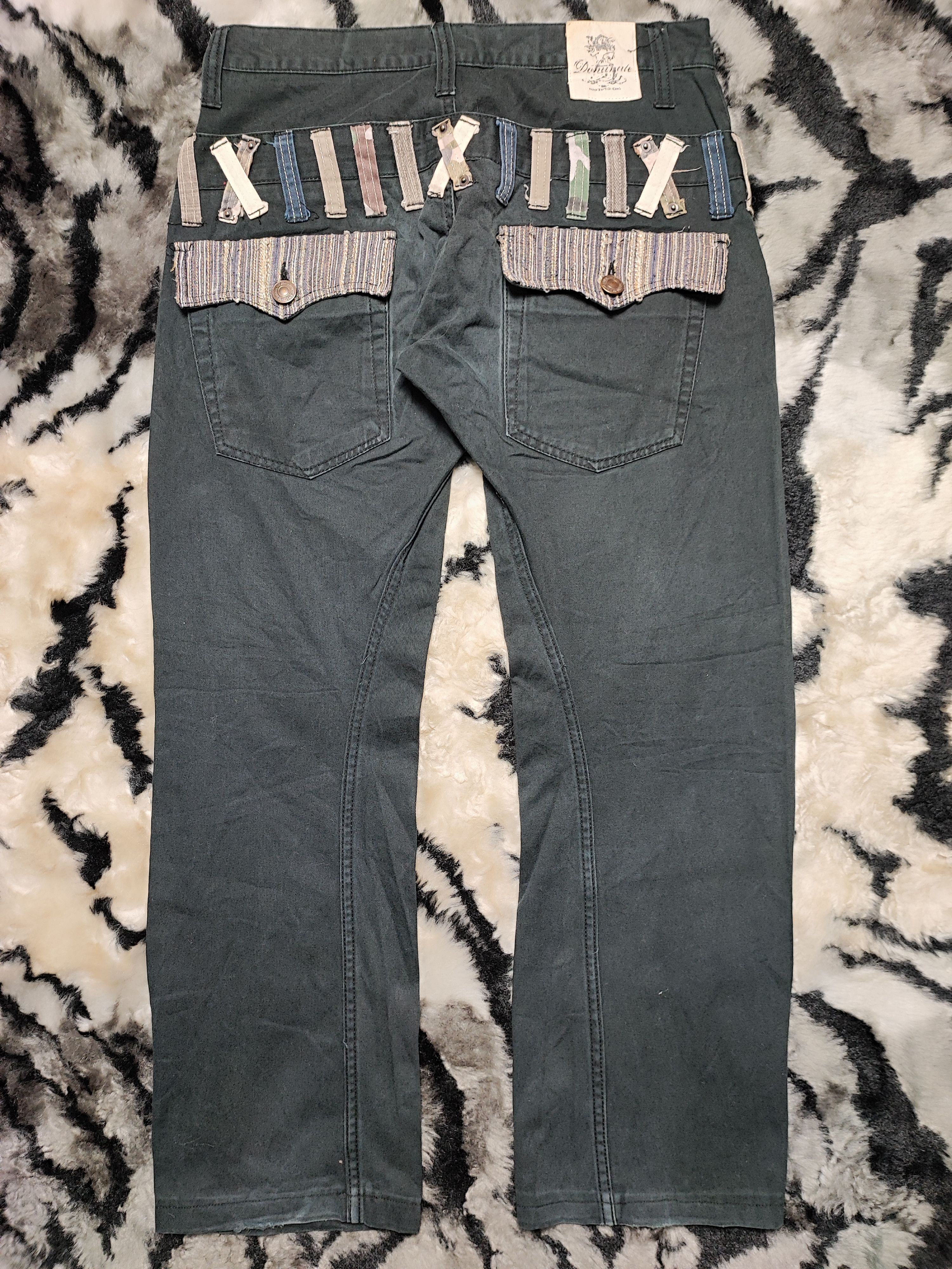 If Six Was Nine × Japanese Brand DOMINATE HANDCRAFTED DOUBLE WAIST JEANS Size US 30 / EU 46 - 14 Thumbnail