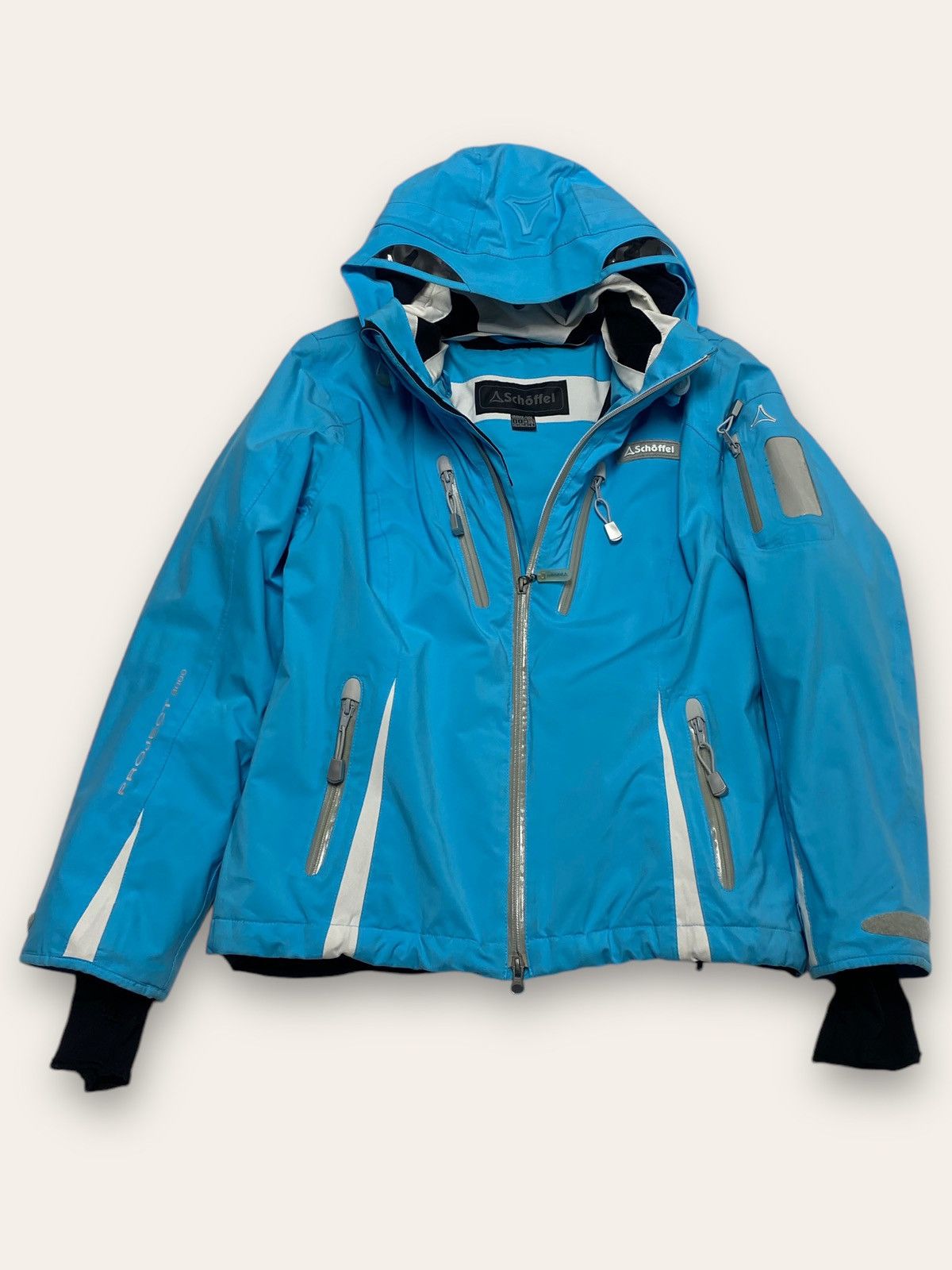 Goretex 90s Vintage SCHOFFEL Gore Tex Winter Show Hood Jacket Down Size US M / EU 48-50 / 2 - 6 Thumbnail