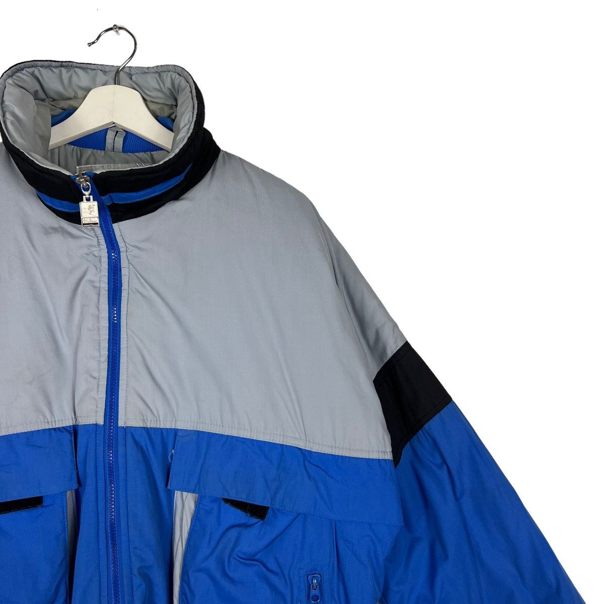 Japanese Brand 🔥 DOWNFILL DOWNHILL RACING PUFFER BOMBER JACKET Size US XL / EU 56 / 4 - 8 Thumbnail