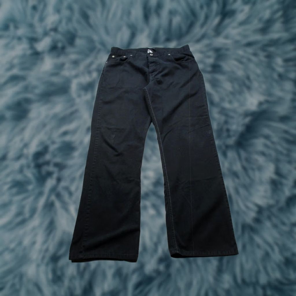 Vintage Kikwear 91 Jeans Mens 38 Black Wide-Leg Baggy Streetwear Denim 100% Cotton Relaxed Button Fly Pockets Size US 38 / EU 54 - 1 Thumbnail
