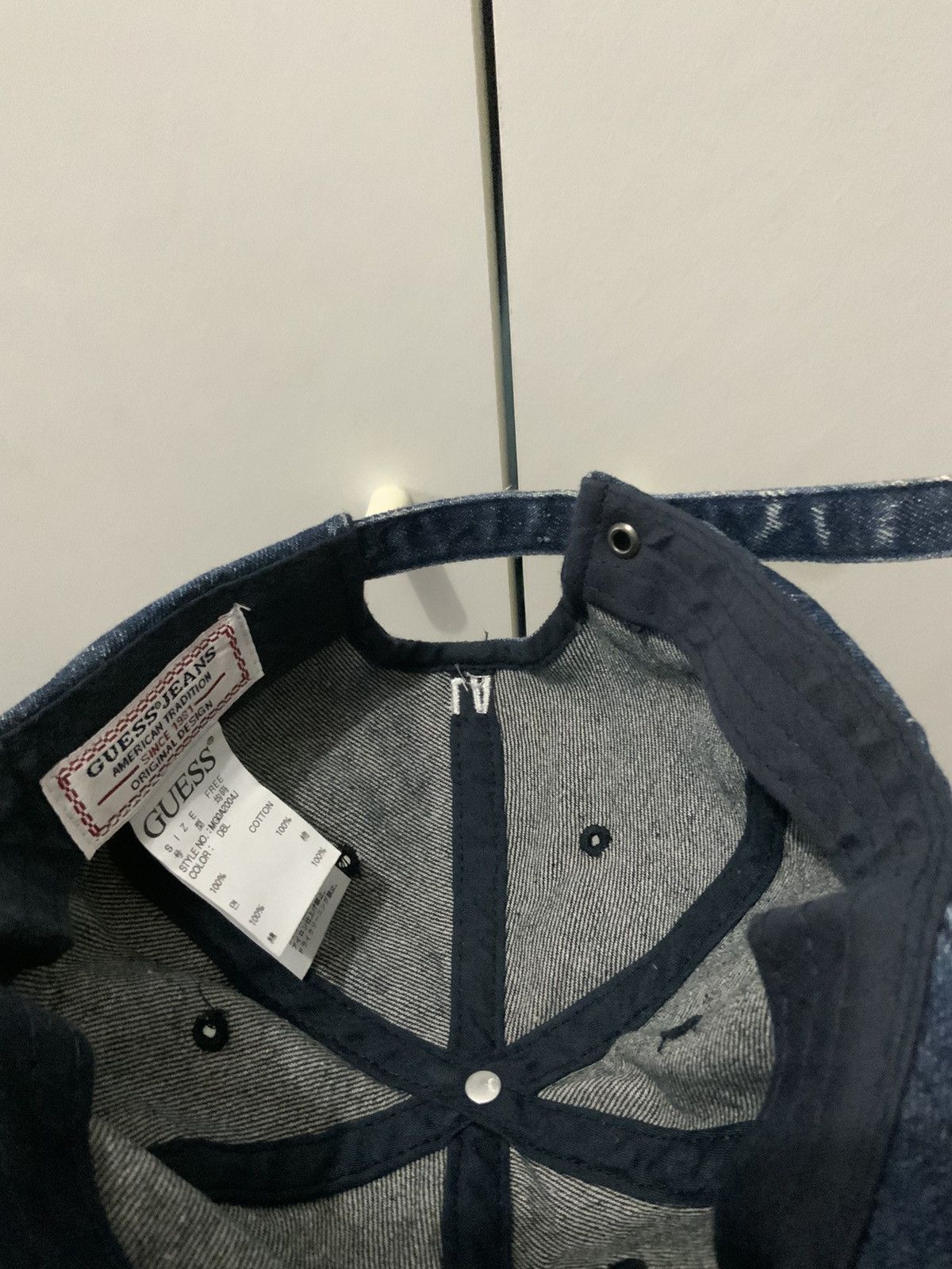 Denime Guess Jeans Denime Hat Size ONE SIZE - 9 Thumbnail