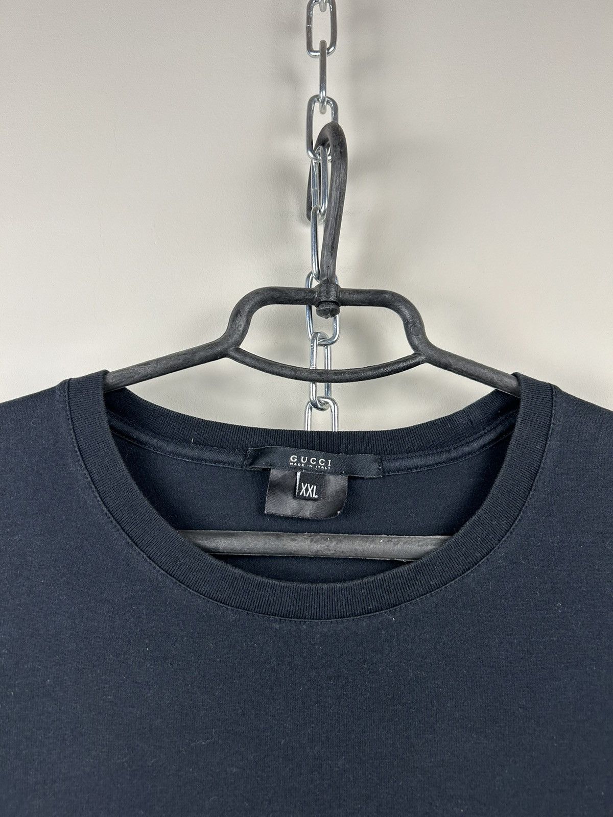 Gucci Vintage 00s Gucci Long Sleeve Basic Balck Size US XXL / EU 58 / 5 - 2 Thumbnail