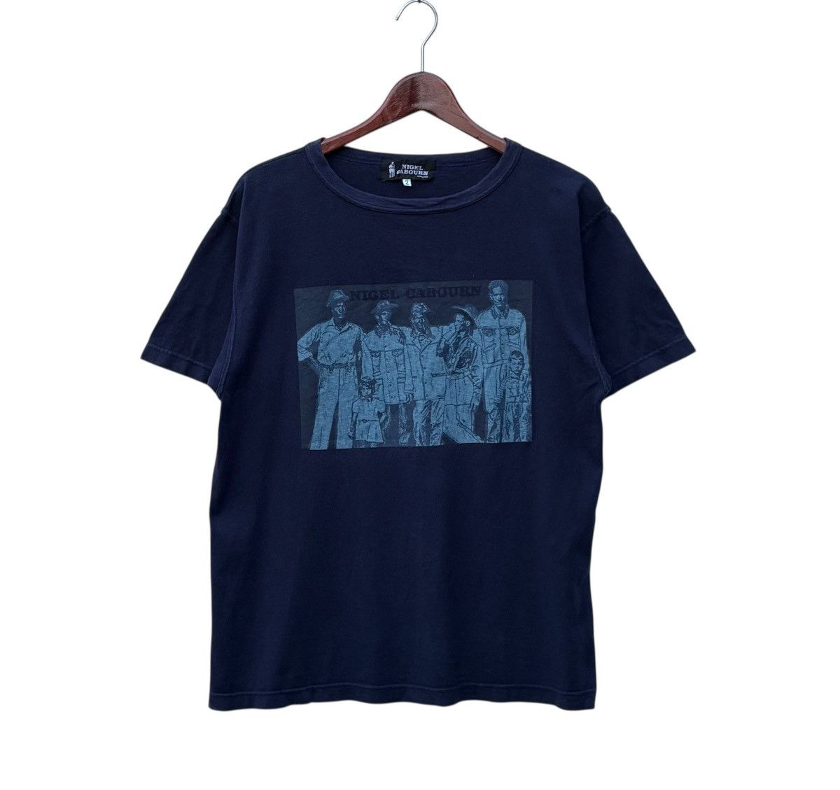 Nigel Cabourn Nigel Cabourn Workers Print Shirt Size US S / EU 44-46 / 1 - 2 Thumbnail
