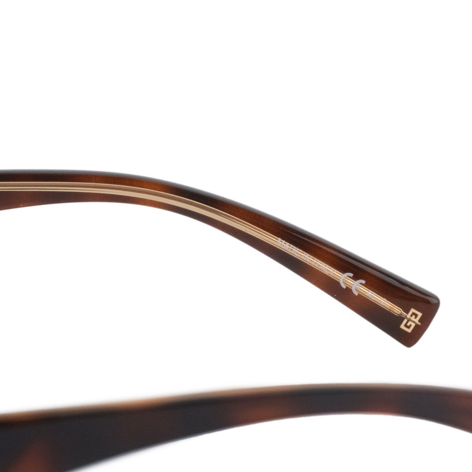 Givenchy Givenchy GV7153 Gold Logo Rectangular Optyl Brown Sunglasses Size ONE SIZE - 7 Thumbnail