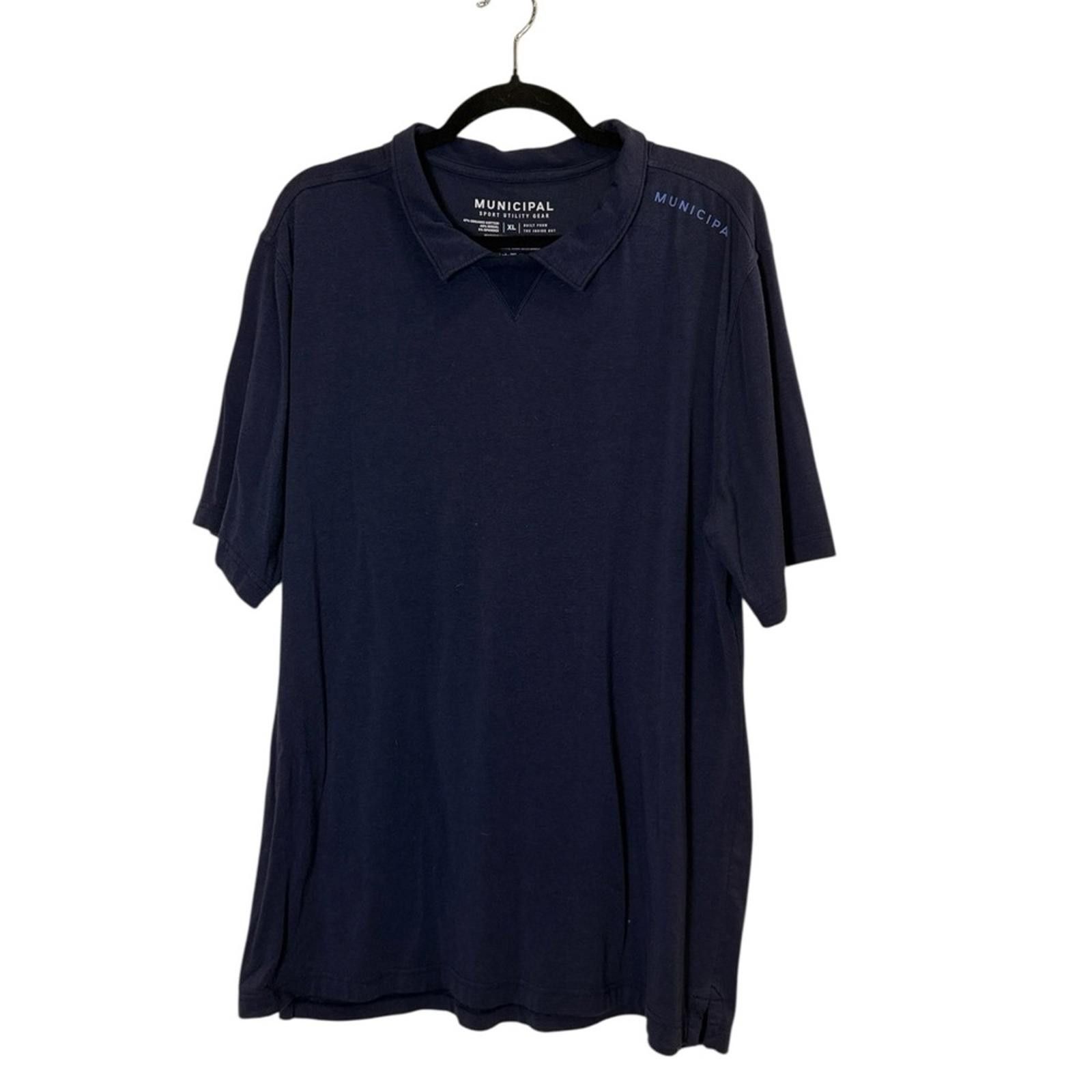 Other Men’s Municipal Polo T-Shirt in Navy Blue Sz XL Size US XL / EU 56 / 4 - 1 Thumbnail