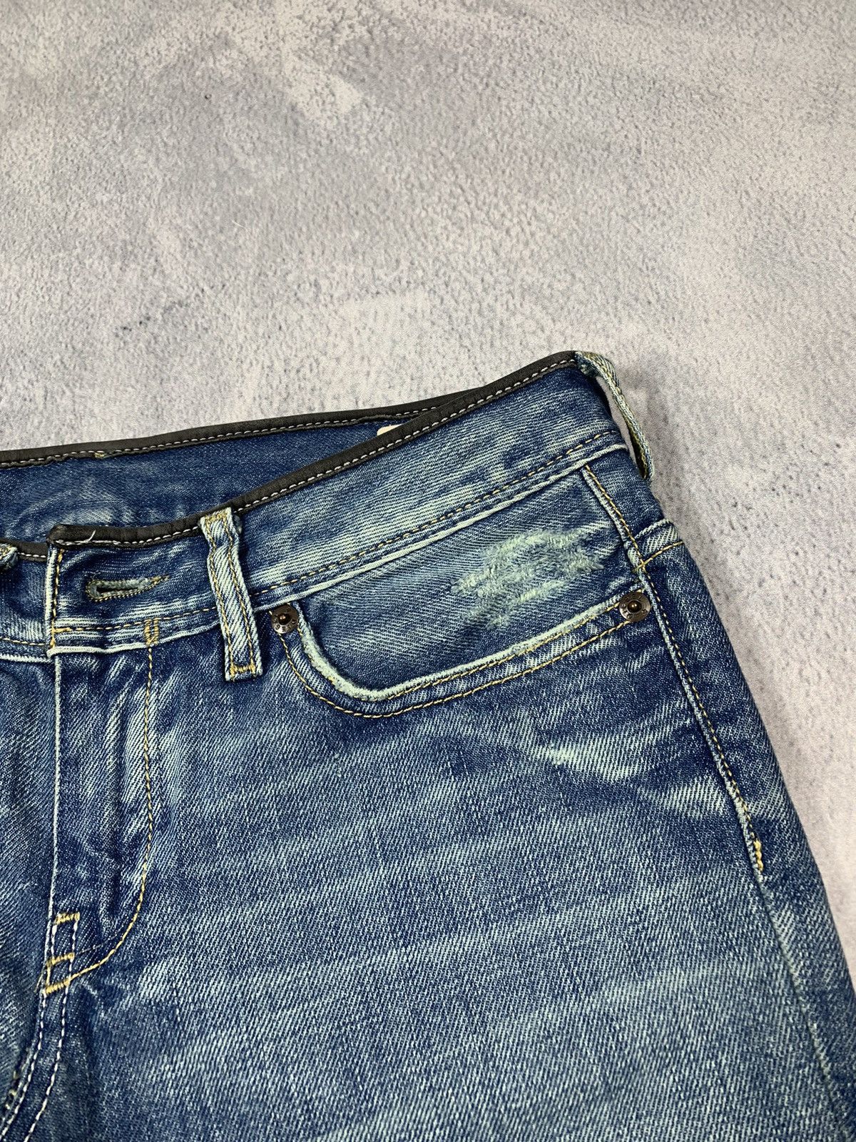 Diesel × Vintage VintageY2K Diesel faded straight denim jeans streetwear S 27 Size 27" / US 4 / IT 40 - 11 Thumbnail