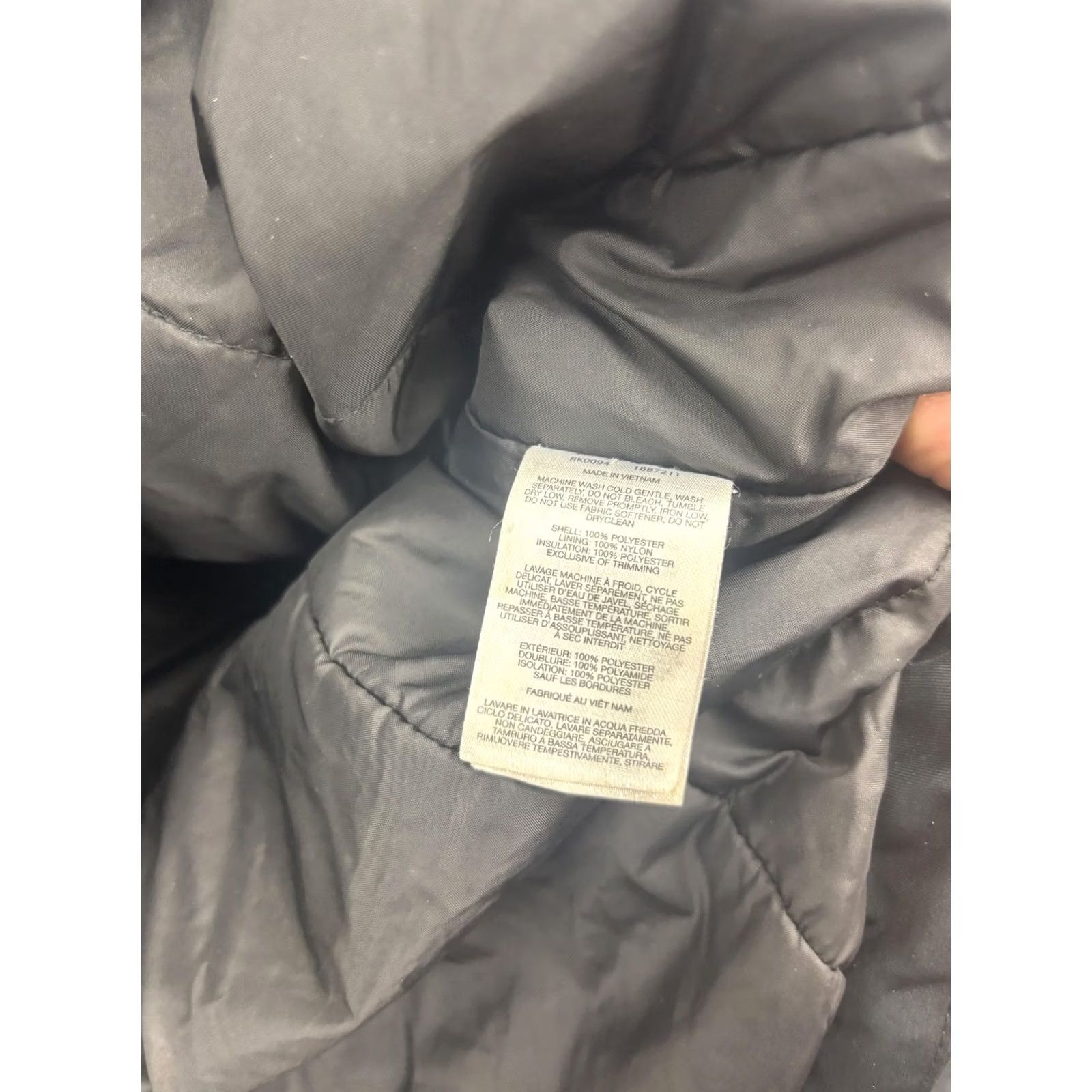 Vintage Columbia Jacket Womens Medium Black Omni-Tech Hooded Parka Insulated Waterproof Size M / US 6-8 / IT 42-44 - 7 Thumbnail