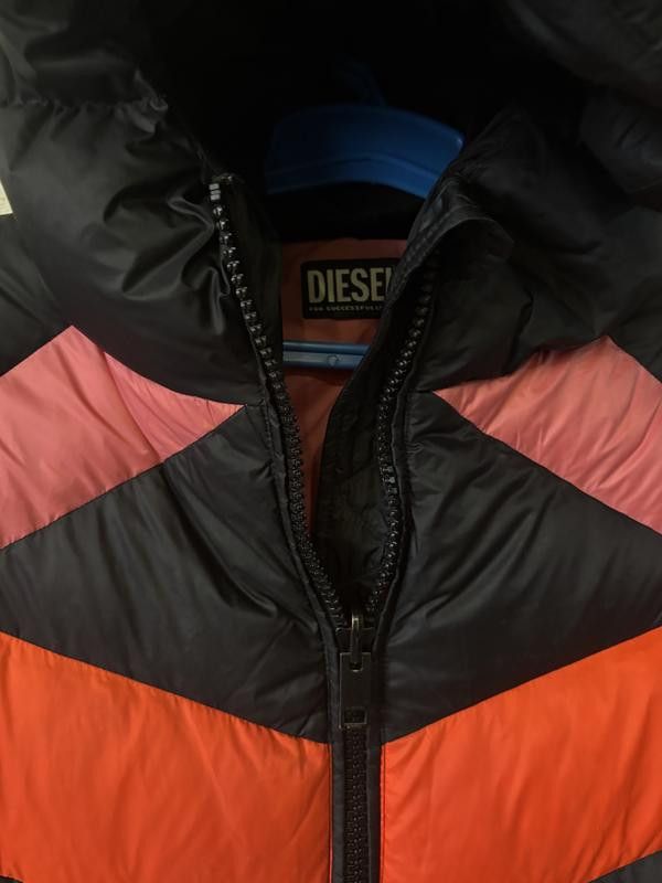 Diesel black Diesel down jacket Size M / US 6-8 / IT 42-44 - 2 Thumbnail