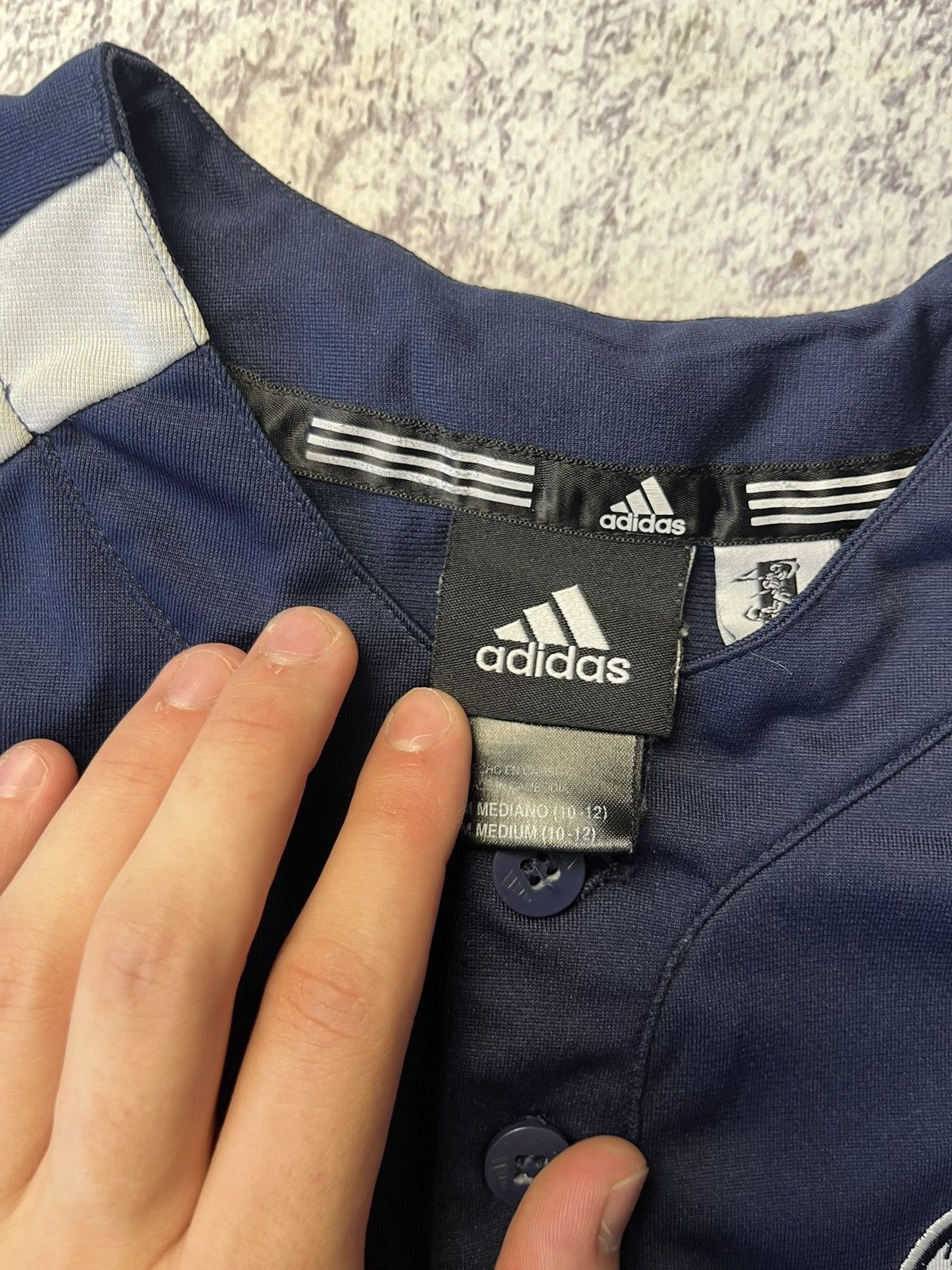 New York Yankees Vintage Adidas New York Yankees Junior Jersey #2 Jeter Size US XS / EU 42 / 0 - 10 Thumbnail
