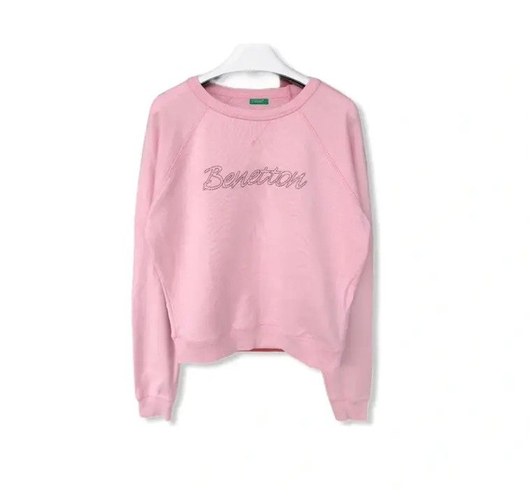 Benetton × United Colors Of Benetton United Colors Of Benetton Spellout Sweatshirt Size S / US 4 / IT 40 - 1 Thumbnail