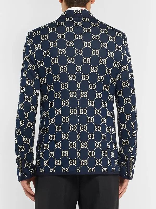 Gucci o1la5ras0426 Formal Jersey Jackets in Black Size US M / EU 48-50 / 2 - 5 Thumbnail