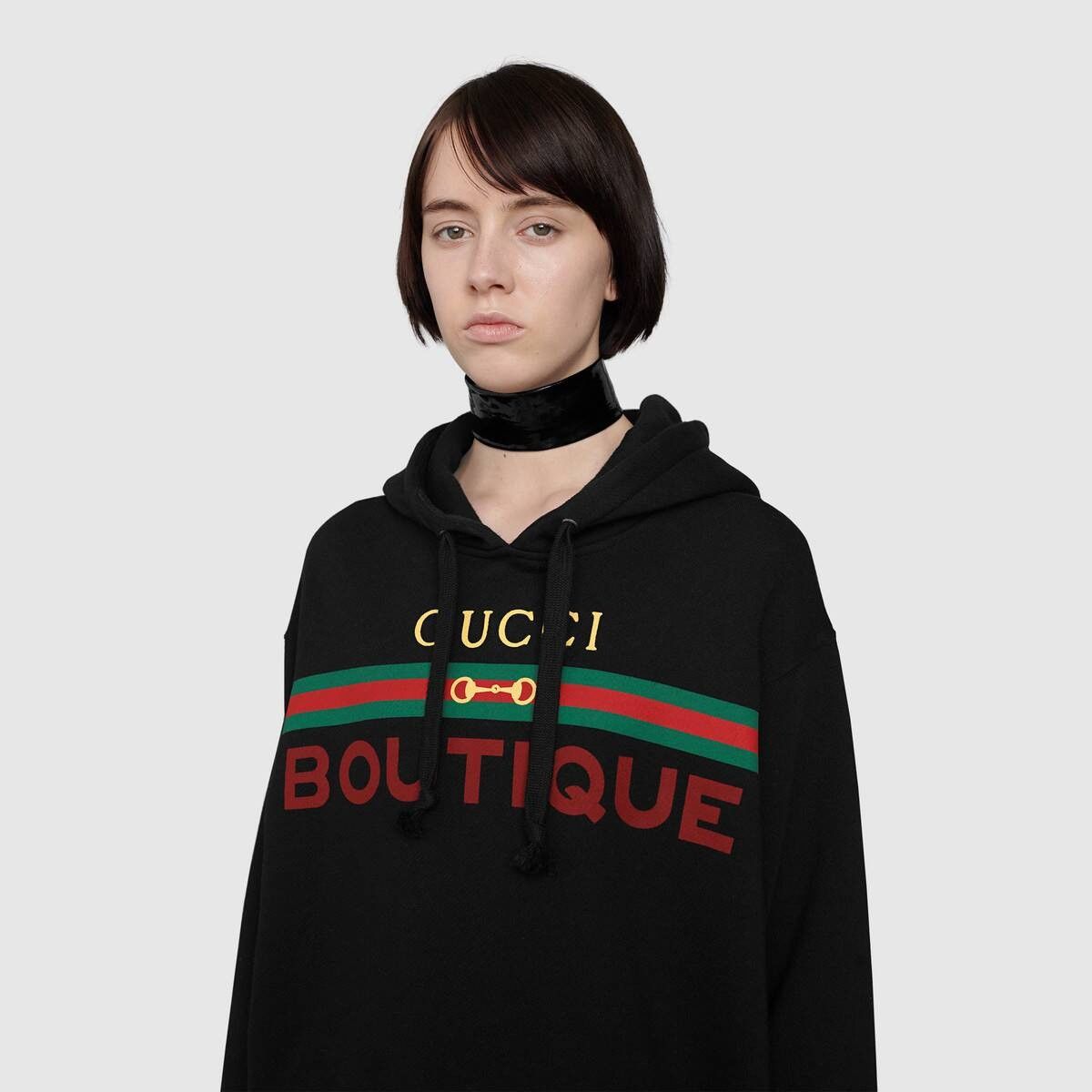 Gucci o1mt1gz0725 Unisex / Gucci Boutique Print Sweatshirt Hoodie Size US XS / EU 42 / 0 - 9 Thumbnail