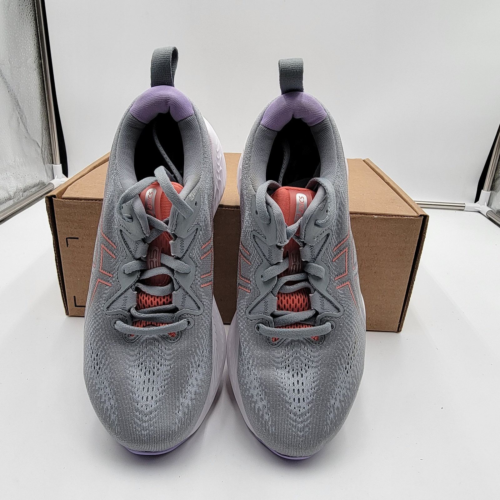 Asics Asics Wmns Gel Cumulus 25 'Sheet Rock Papaya' Sz 7.5 (144) Size US 7.5 / IT 37.5 - 3 Thumbnail