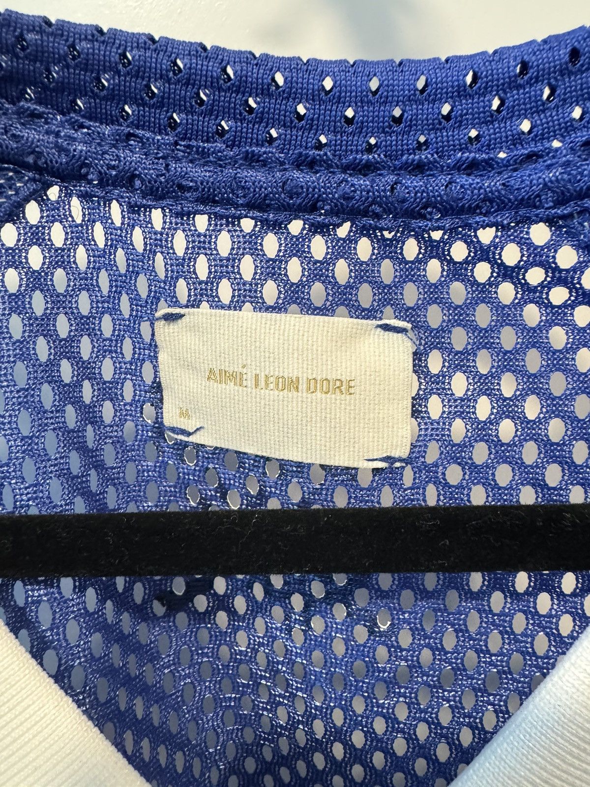 Aime Leon Dore ALD Blue Mesh Jersey | Grailed