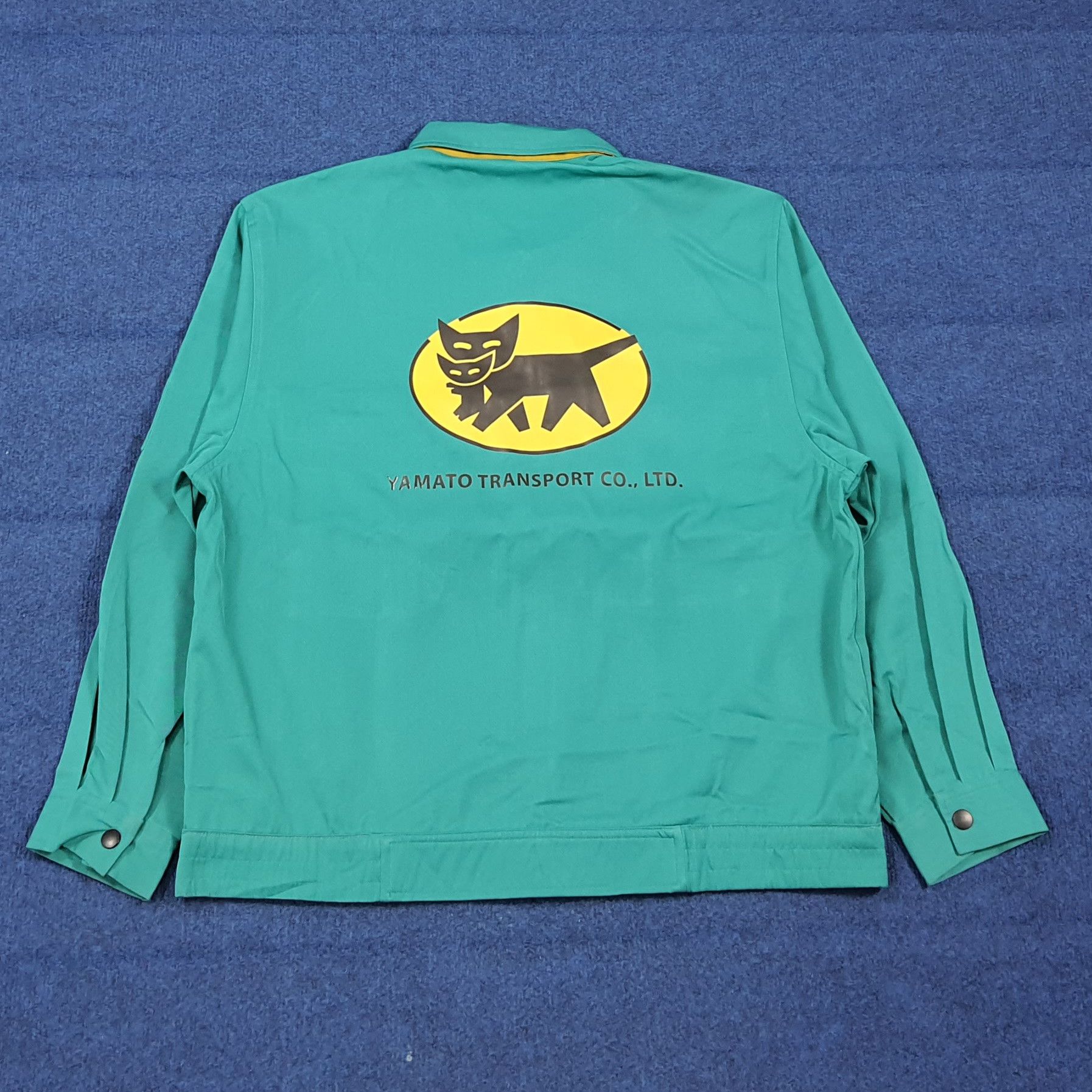 Japanese Brand Vintage Yamato Transport Japan Custom Logo Jacket C287N23 Size US L / EU 52-54 / 3 - 1 Thumbnail