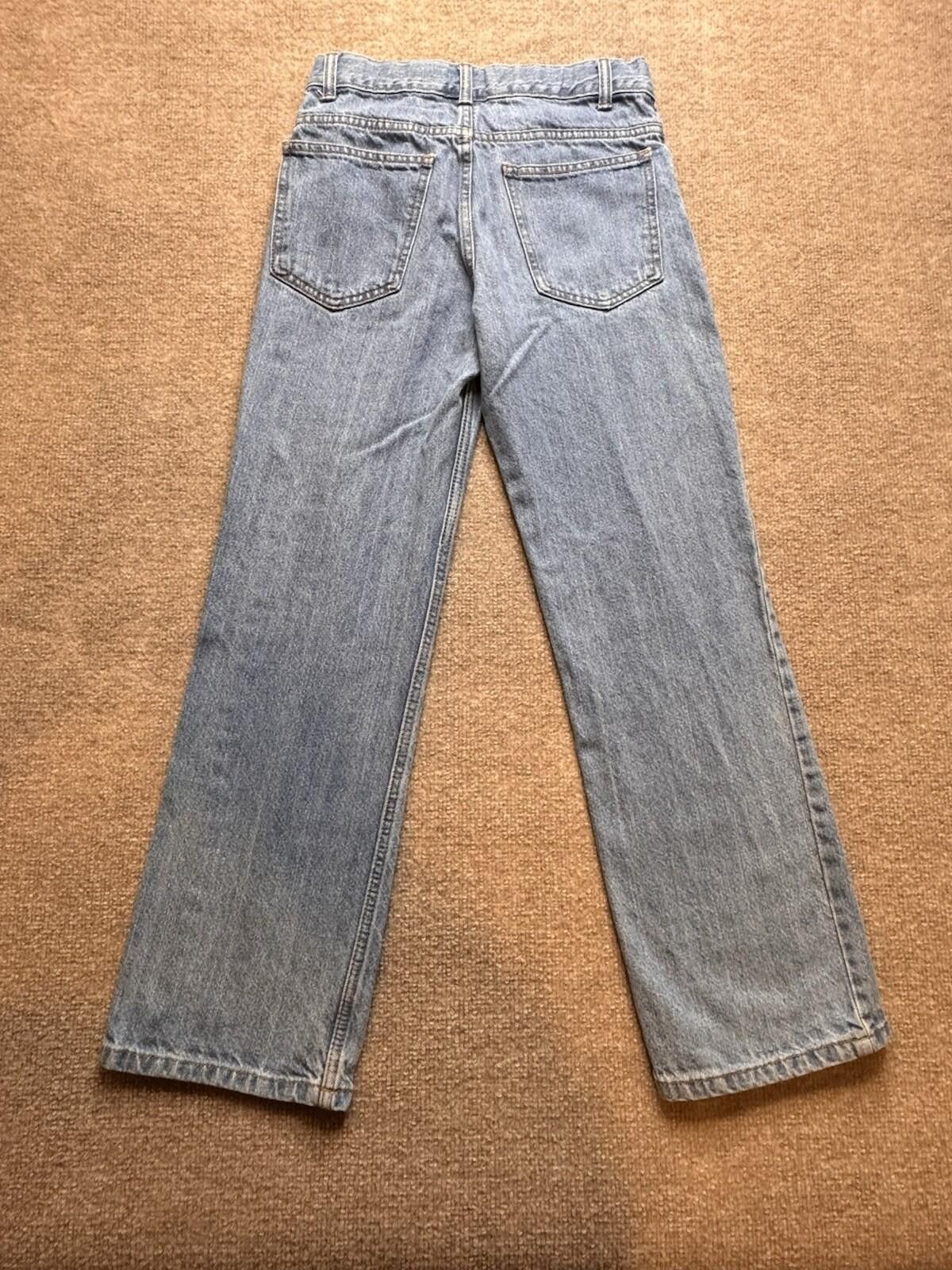 Faded Glory Faded Glory Elastic Waist Blue Jeans Size 12R Boys (746) Size US 26 / EU 42 - 4 Thumbnail