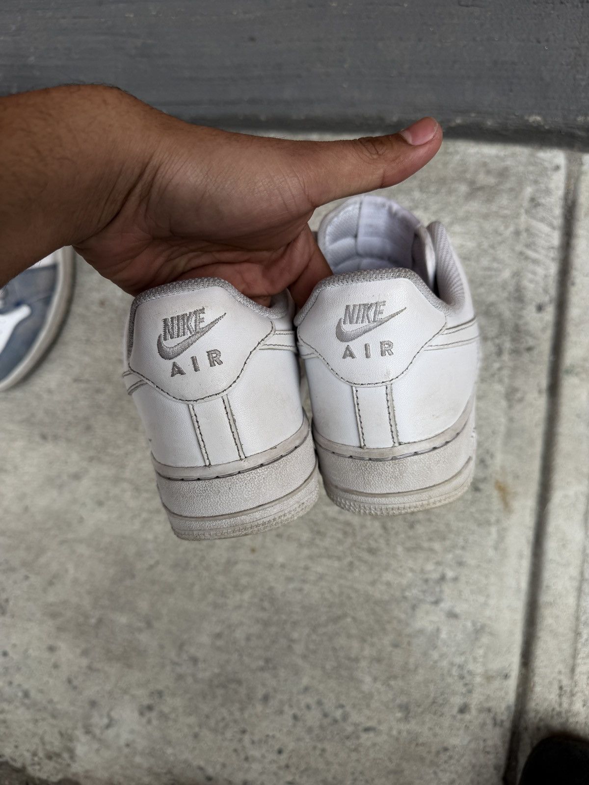 Nike white air force 1s Size US 8 / EU 41 - 4 Thumbnail