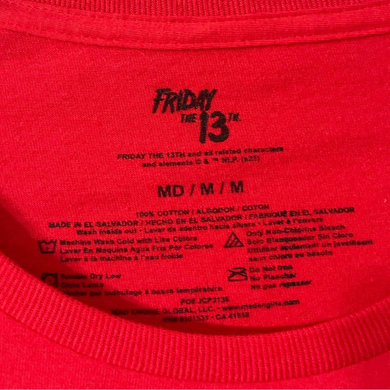 Other Friday the 13th Men's T-Shirt - Size Medium, New With Tags Size US M / EU 48-50 / 2 - 3 Thumbnail