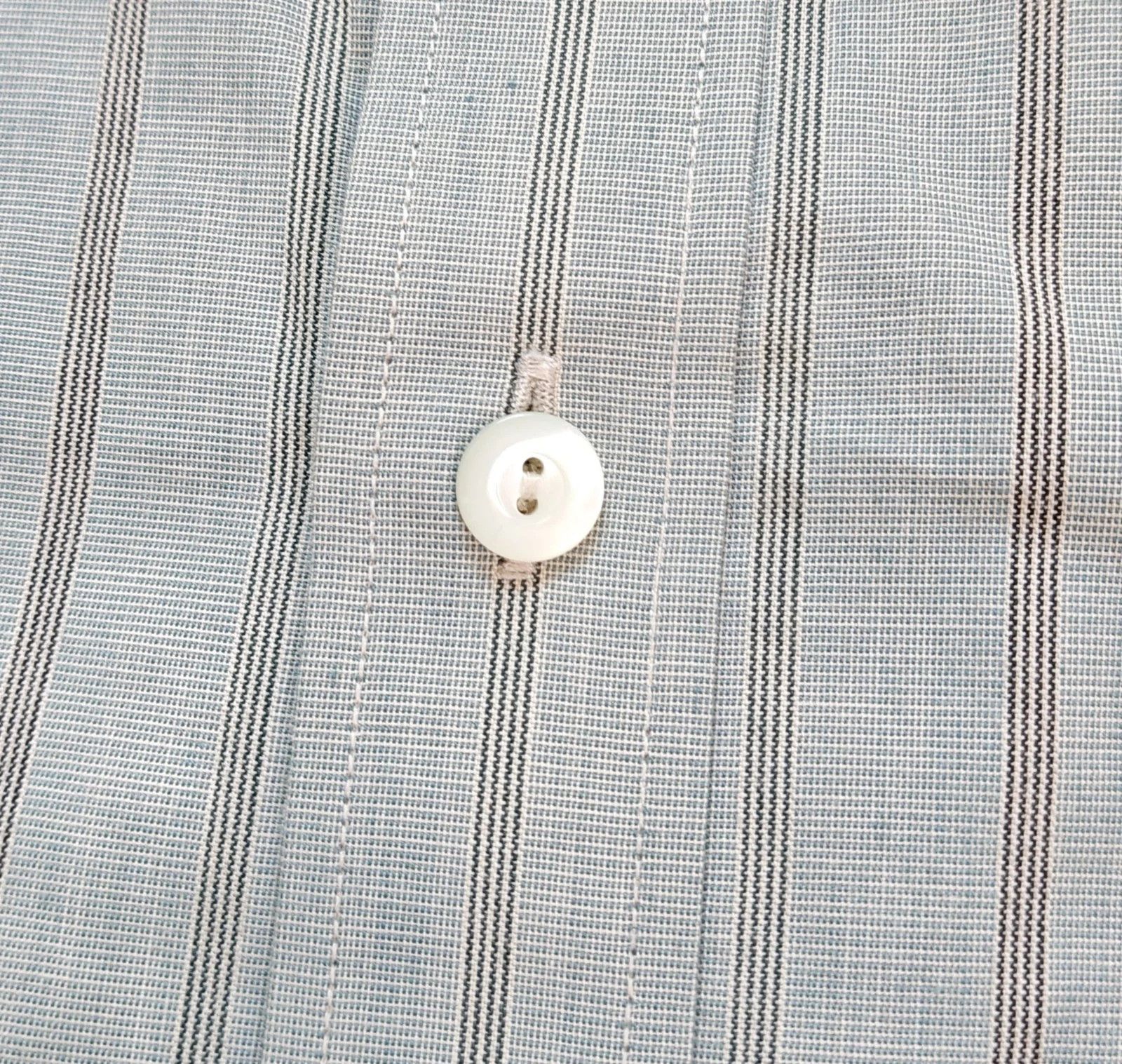 RRL Ralph Lauren Double RL Slim Fit Striped Dobby Shirt T 9104 Size US M / EU 48-50 / 2 - 4 Thumbnail