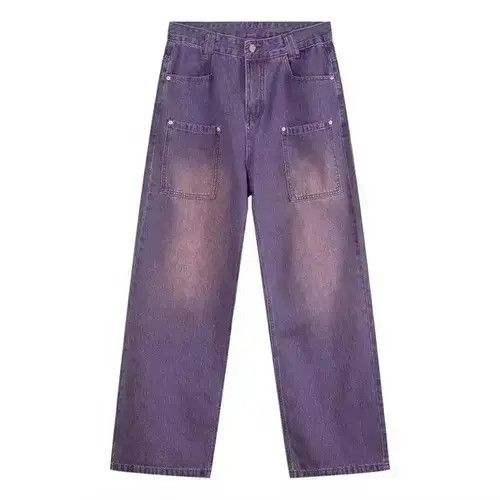 Designer × Vintage urban sports droop designer pocket flared cargo pants Size US 32 / EU 48 - 4 Thumbnail