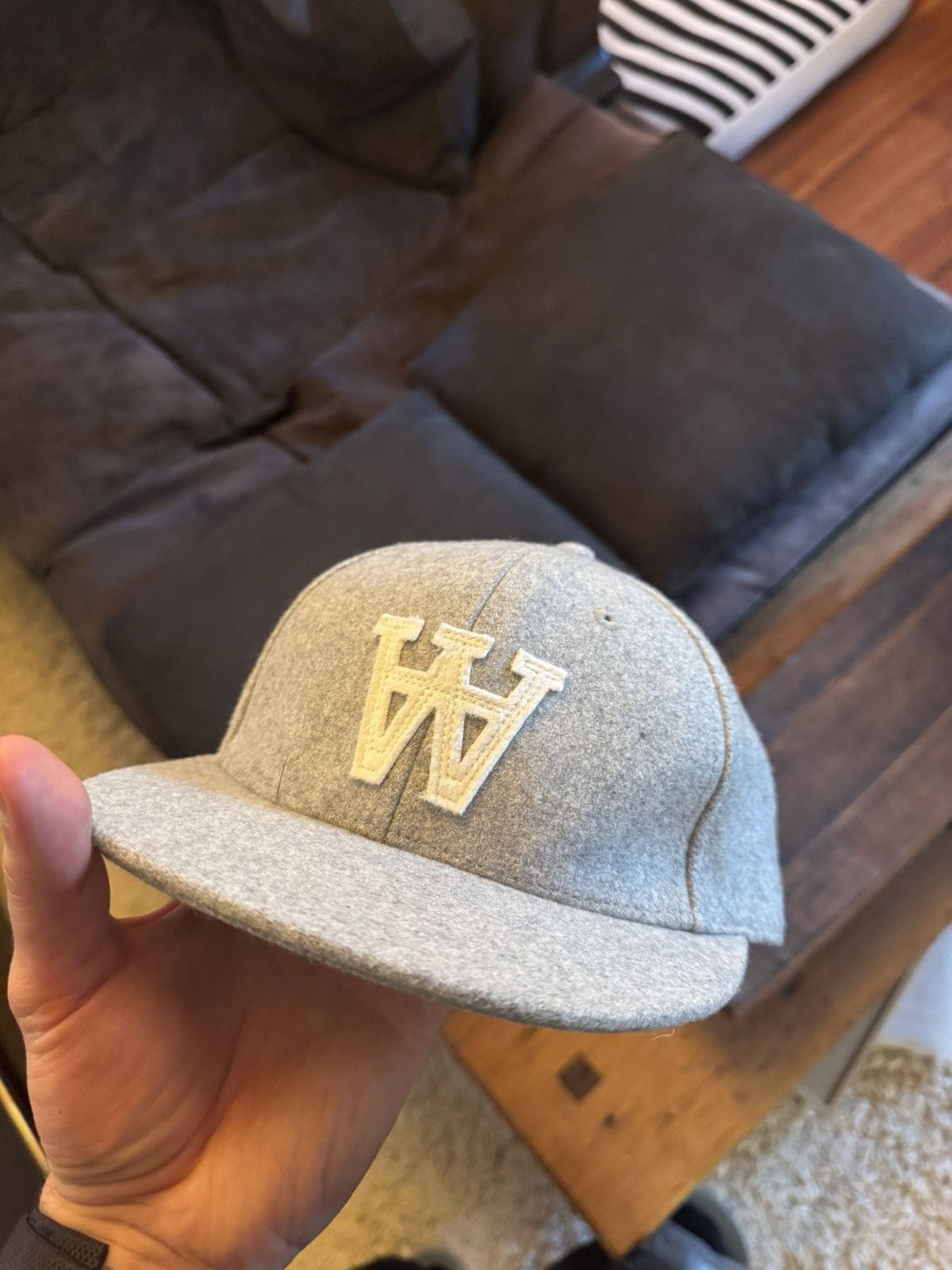 Wood Wood Grey wool hat Size ONE SIZE - 1 Thumbnail