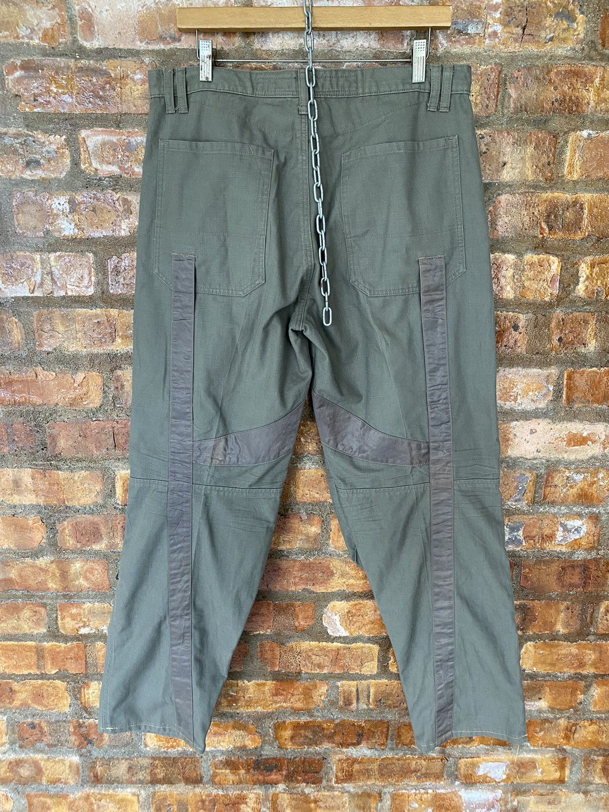 14th Addiction × Japanese Brand × Marithe + Francois Girbaud Marithe Francois Girbaud Bondage parachute knee pocket pants Size US 32 / EU 48 - 12 Thumbnail