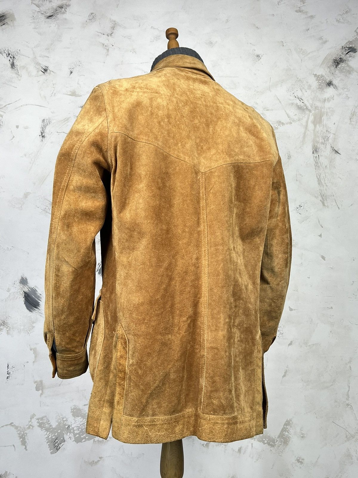 Vintage Vintage Reversible Leather Suede Safari Jacket Size M - L Size US L / EU 52-54 / 3 - 5 Thumbnail