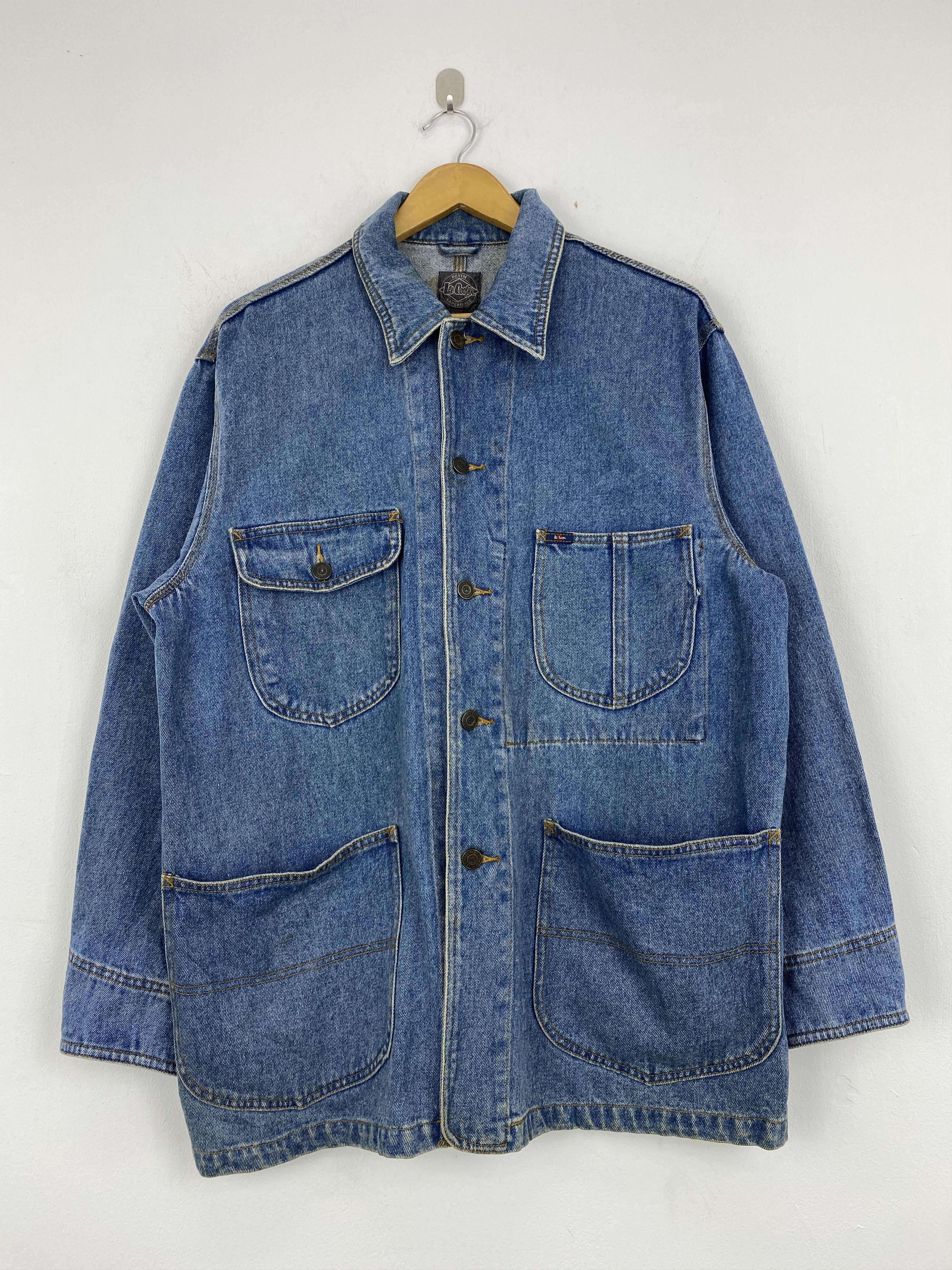 If Six Was Nine Vintage Lee Cooper Button Up Denim Jacket J2046 Size US M / EU 48-50 / 2 - 1 Thumbnail