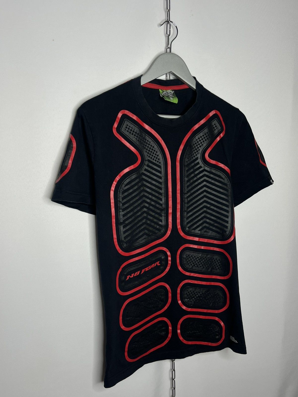 No Fear No Fear Racing Scull T-Shirt Tee Short Sleeve Moto F1 Team Size US M / EU 48-50 / 2 - 2 Thumbnail