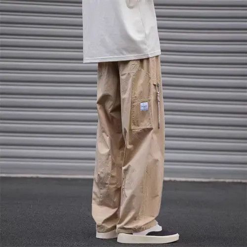 Japanese Brand Mayuko x Miyu Khaki High Street Vintage Loose Casual Pants Size US 32 / EU 48 - 6 Thumbnail