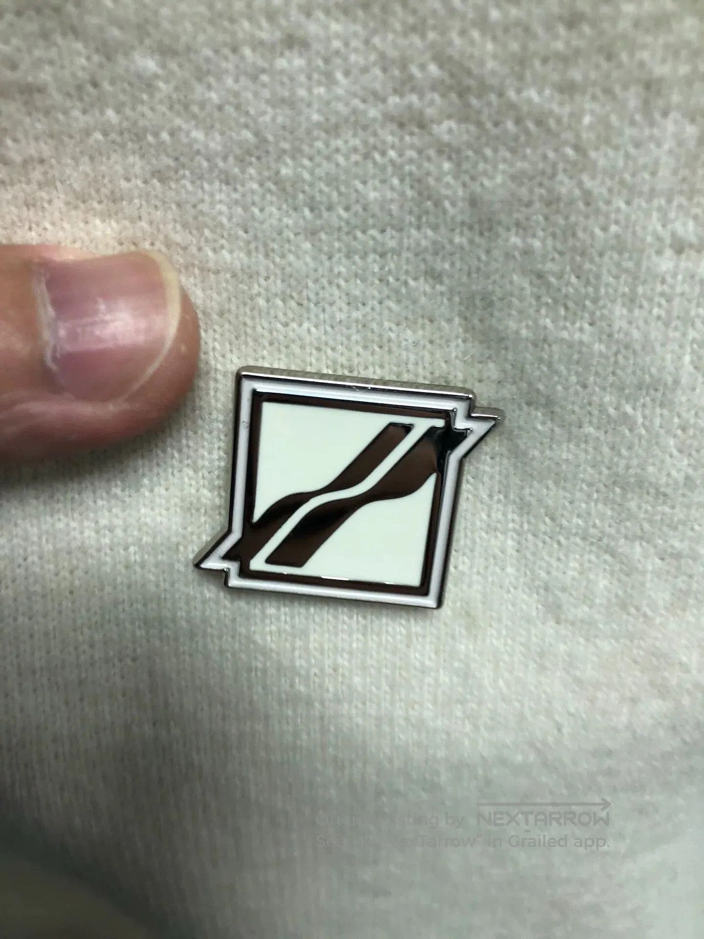 WE11DONE white wool logo v. Size US L / EU 52-54 / 3 - 4 Thumbnail