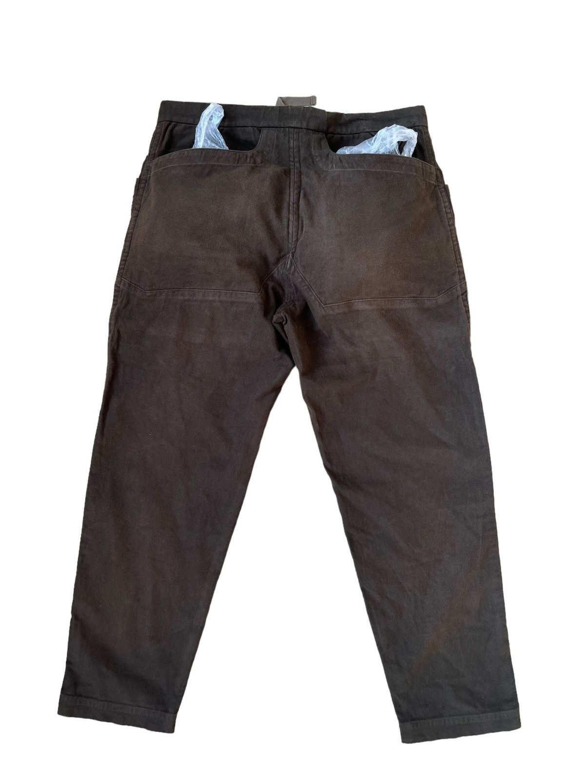 White Mountaineering NWT “Used Look“ Sun Fade Suede Cotton Crop Pant Huge Pocket Size US 30 / EU 46 - 11 Thumbnail