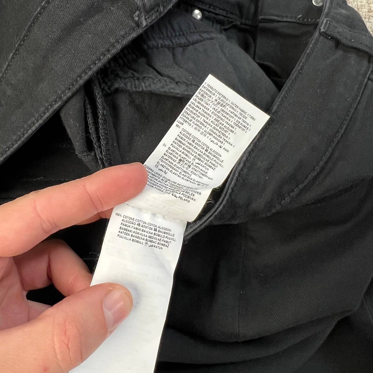 Versus Versace Versace Versus Luxury Black Skinny Fit Denim Jeans Size 30" / US 8 / IT 44 - 8 Thumbnail