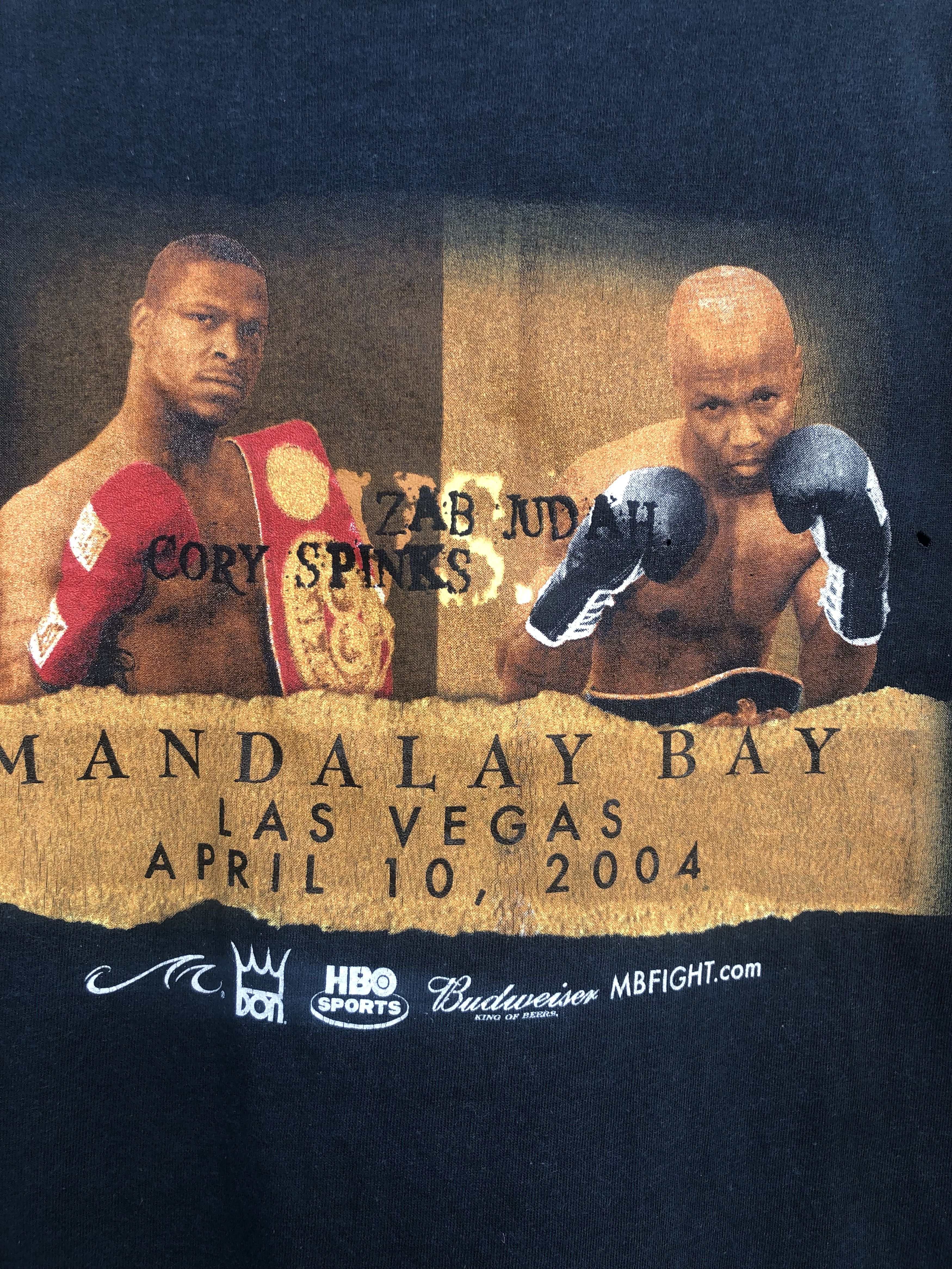 Vintage 2004 Vintage Lamon Brewster Boxing Championship Match Tee Size US L / EU 52-54 / 3 - 5 Thumbnail