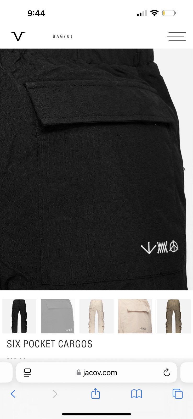 jacov Jacov Six Pocket Cargo Size US 30 / EU 46 - 2 Thumbnail