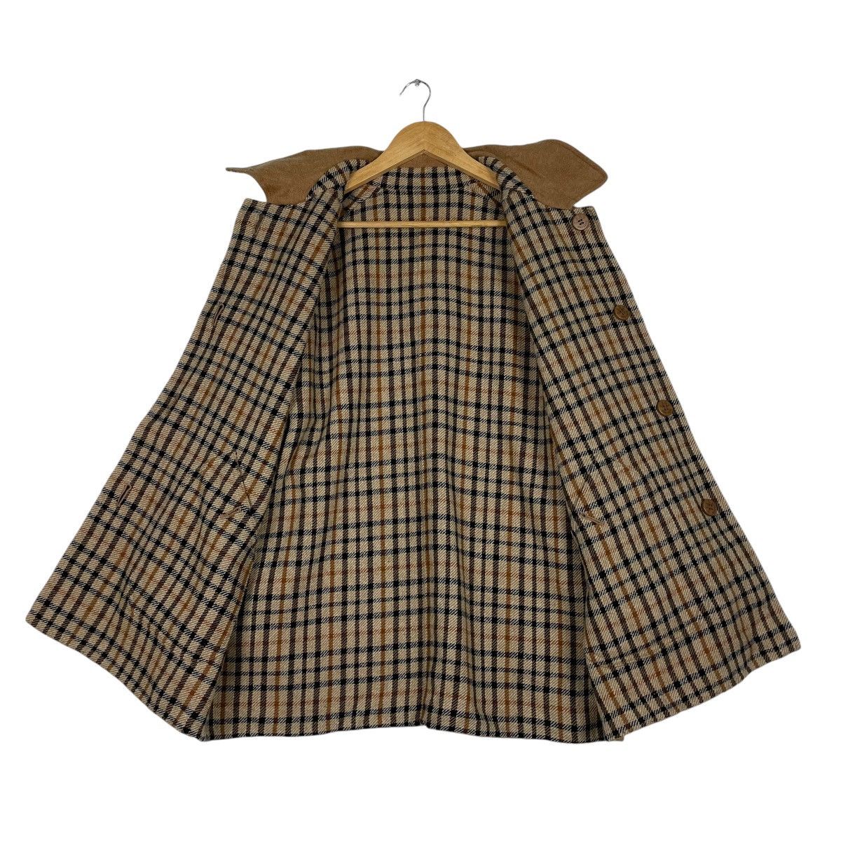 DAKS × Japanese Brand × Vintage 💥90s DAKS LONDON REVERSIBLE BUTTON WOOL JACKET Size US L / EU 52-54 / 3 - 10 Thumbnail
