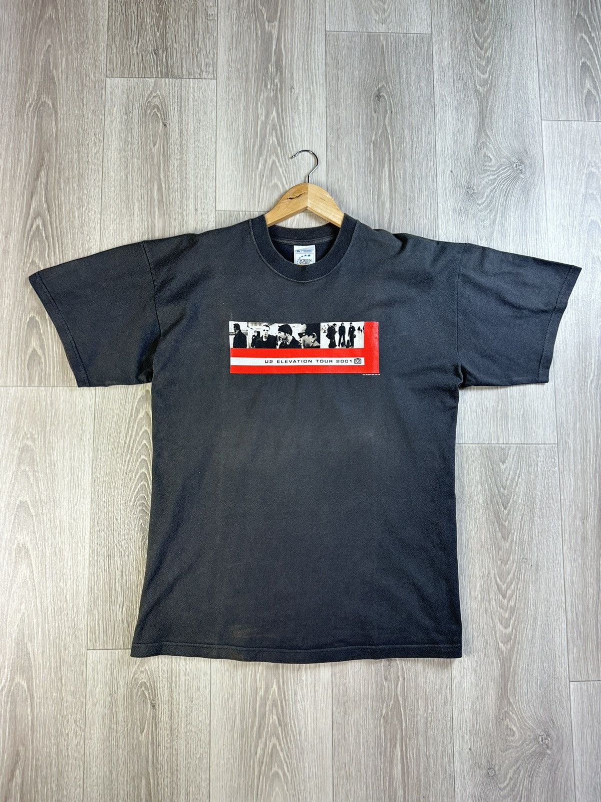 Band Tees × Vintage Vintage 2001 U2 Elevation Tour Band T-Shirt Size XL Size US XL / EU 56 / 4 - 3 Thumbnail