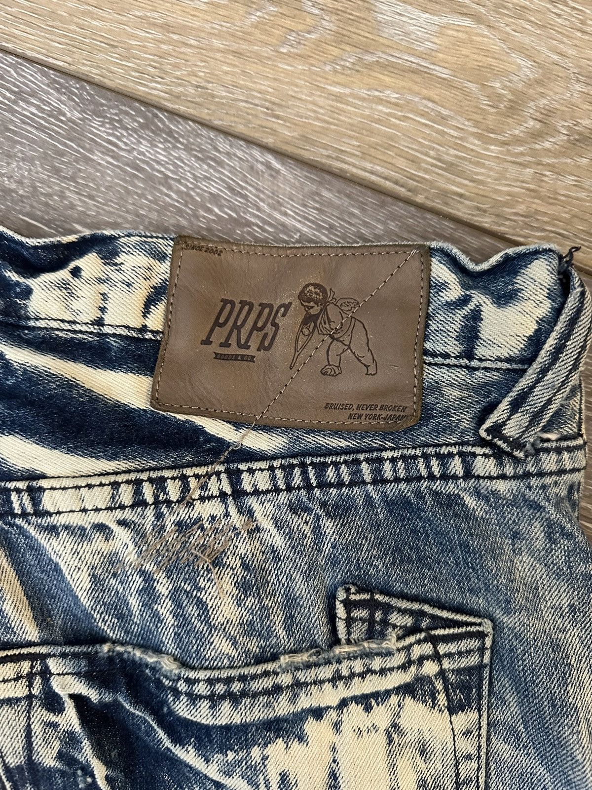 Prps PRPS Washed Straight Denim Size US 32 / EU 48 - 6 Thumbnail