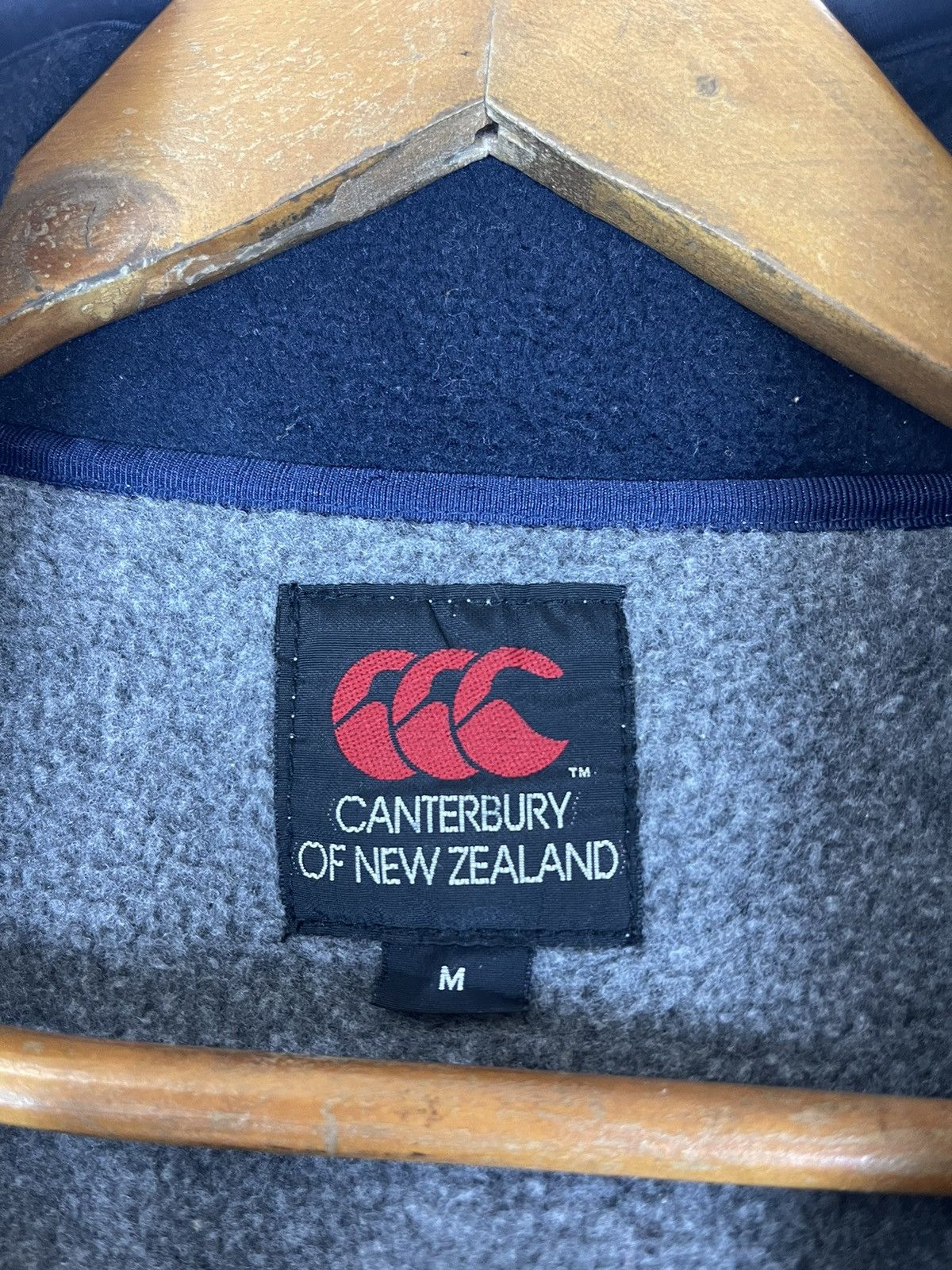 Canterbury of New Zealand × Vintage CANTERBURY OF NEW ZEALAND FLEECE HALF ZIPPER JACKET Size US M / EU 48-50 / 2 - 13 Thumbnail