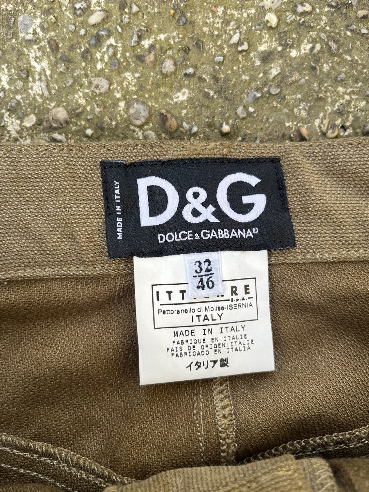 Dolce & Gabbana AW2003 Dolce & Gabbana tornado cargo zipper pants archive Size US 32 / EU 48 - 6 Thumbnail
