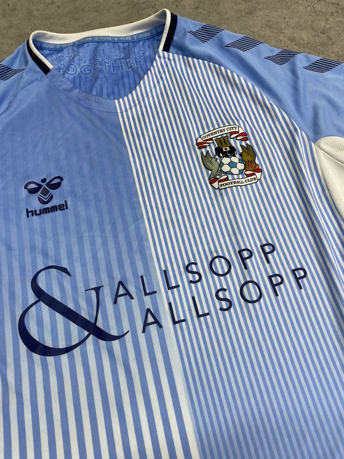 Hummel Hummel Coventry City Home Shirt 2019/2020 Championship Size US L / EU 52-54 / 3 - 4 Thumbnail