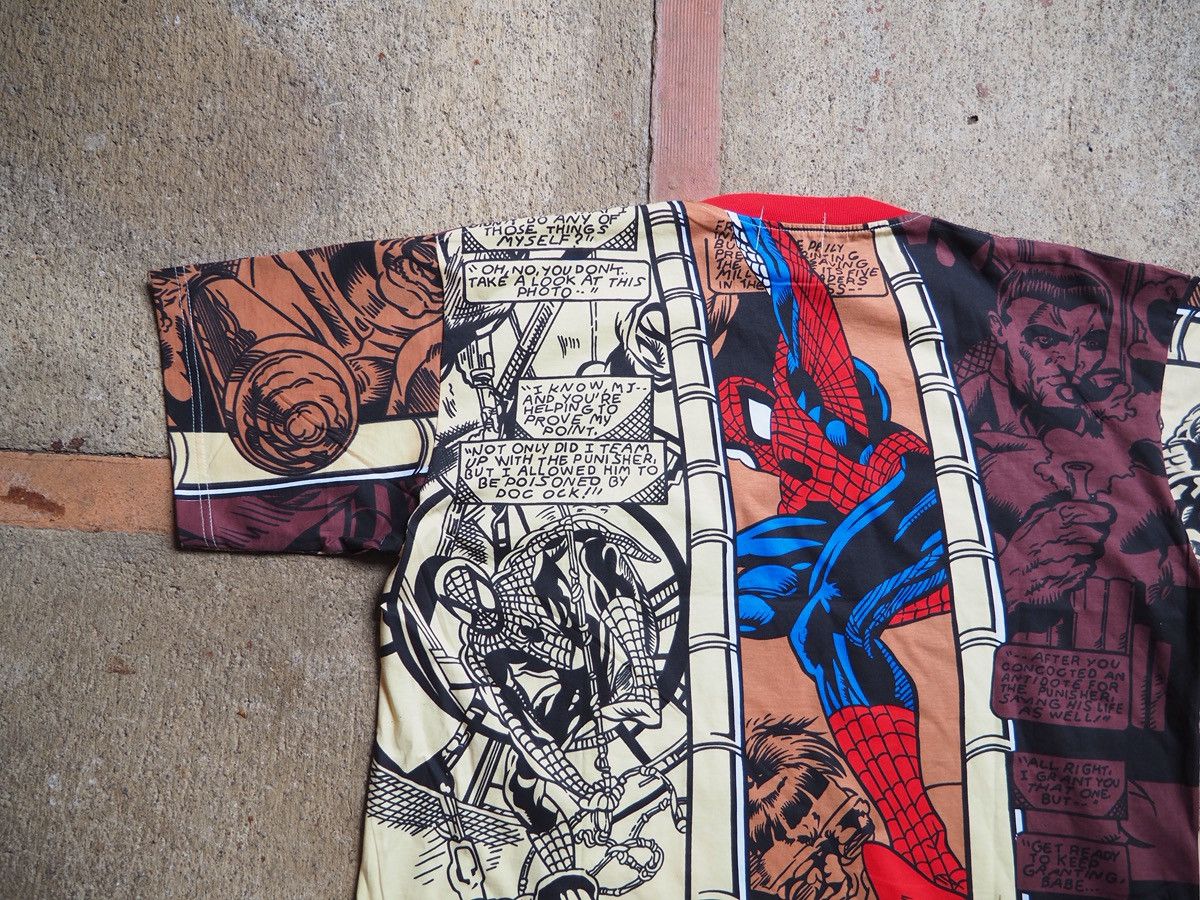 Vintage Vintage 90’s bootleg Tee, Marvel, Spiderman, AOP, XL Size US XL / EU 56 / 4 - 7 Thumbnail