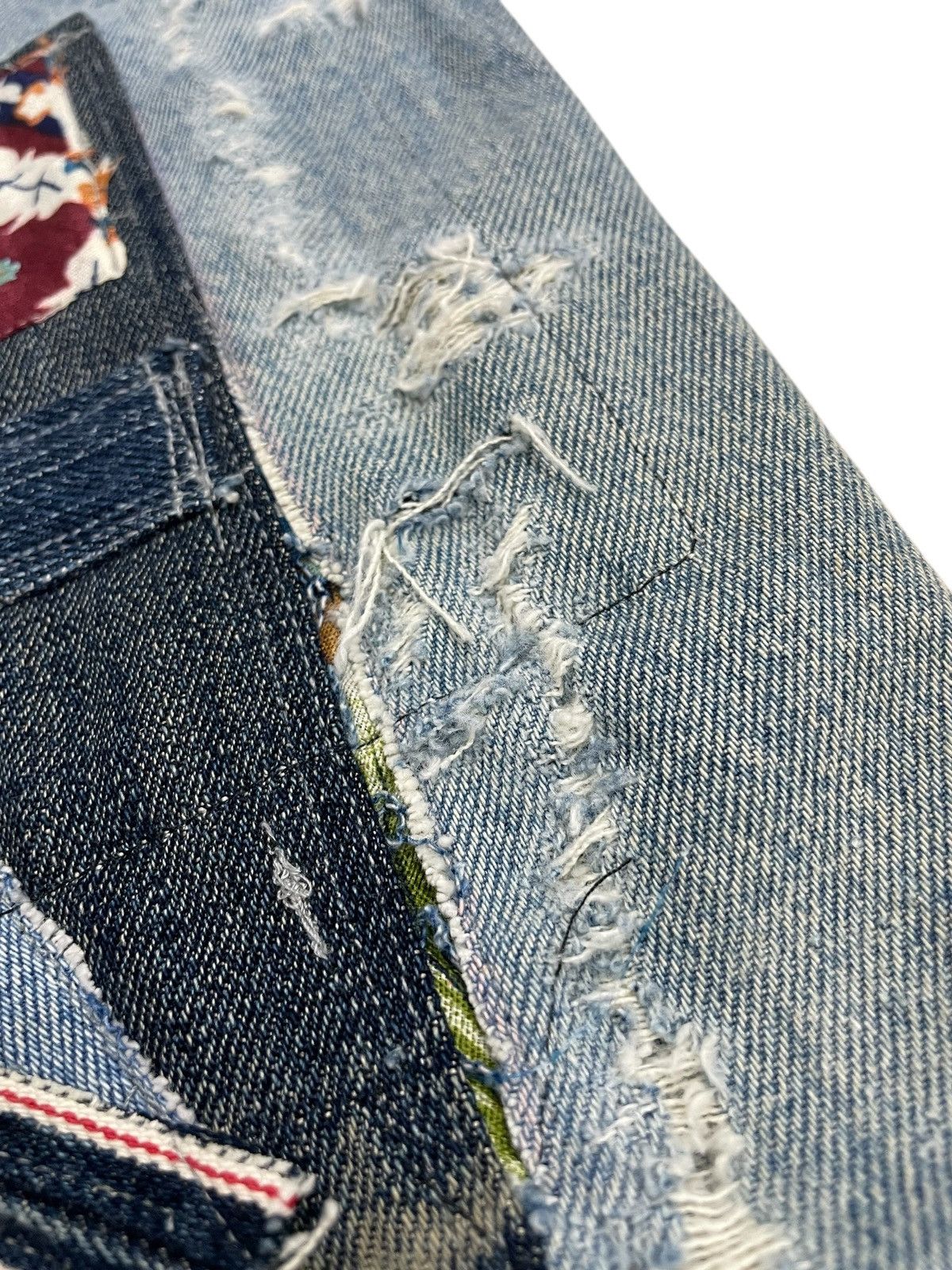 Levi's Levis Orange Tab Local Designer Art Life Selvedge Rework Size US 30 / EU 46 - 19 Thumbnail