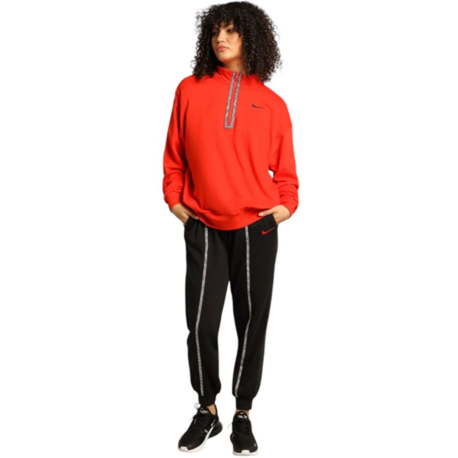 Nike Nike NSW Icon Clash 1/2 Zip Sweatshirt DJ6679-673 Women's 3X Size 3XL / US 20-22 - 15 Thumbnail