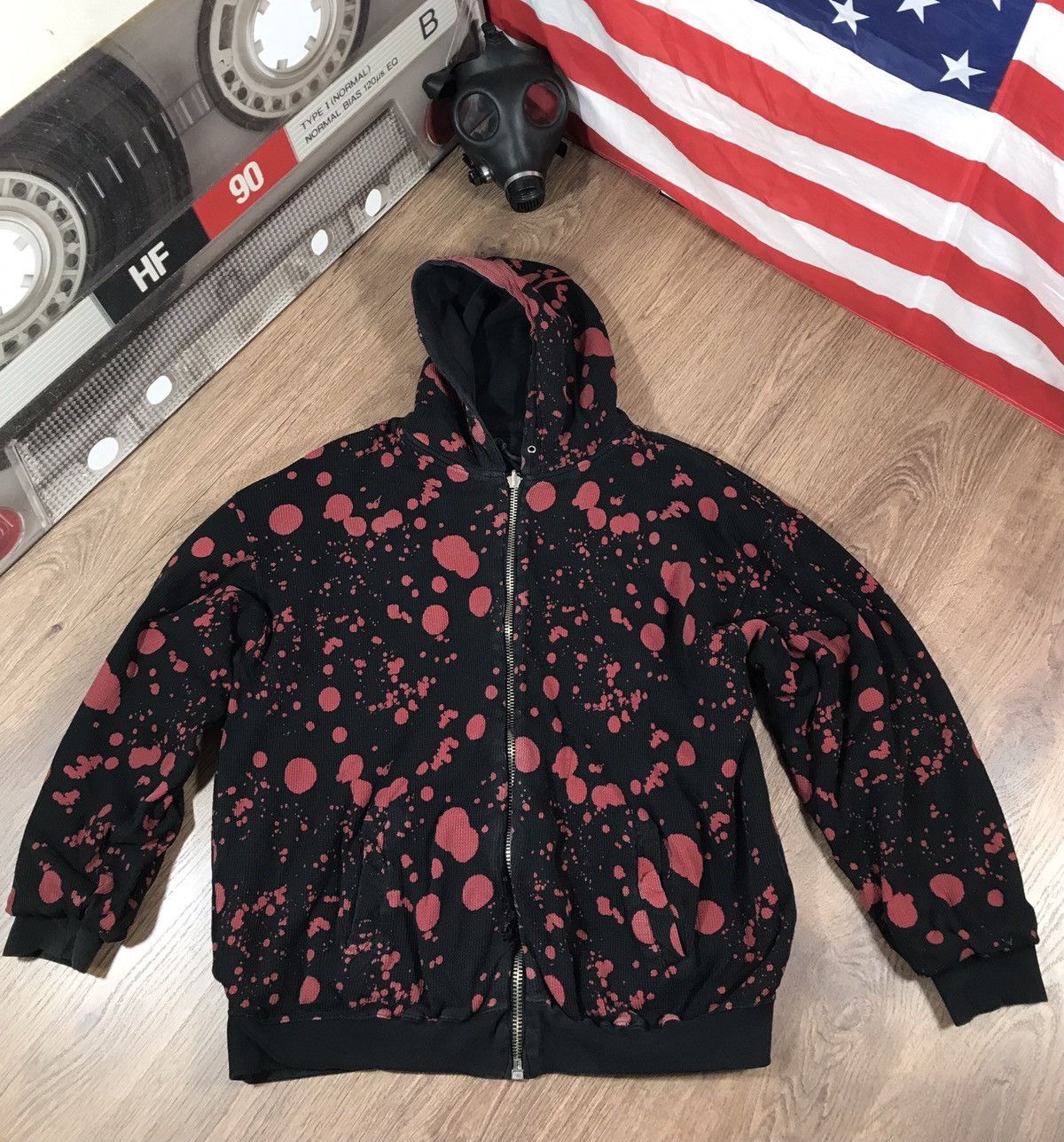 Famous Stars And Straps × Rap Tees × Vintage Vintage Rare Famous Stars & Straps Zip Hoodie Size US XL / EU 56 / 4 - 21 Thumbnail