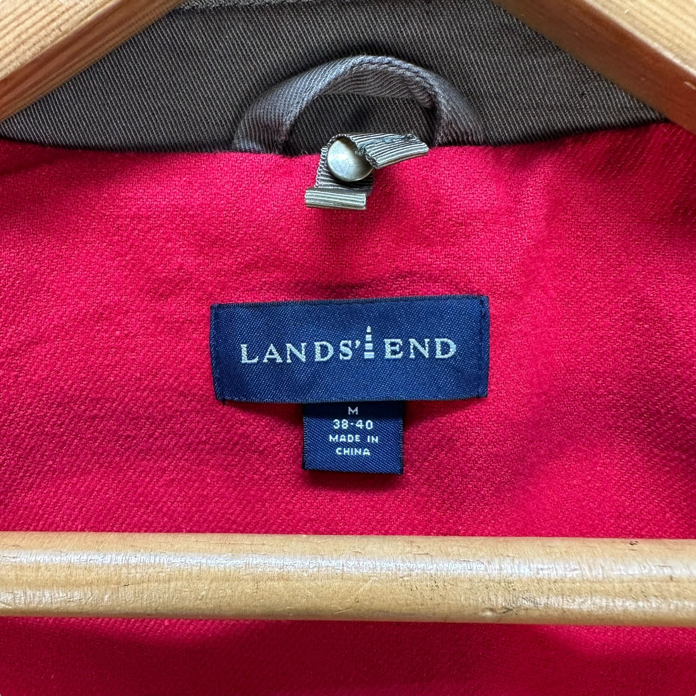 Lands' End LANDS END Collared Casual Chore Jacket #A36-0816 Size US M / EU 48-50 / 2 - 8 Thumbnail
