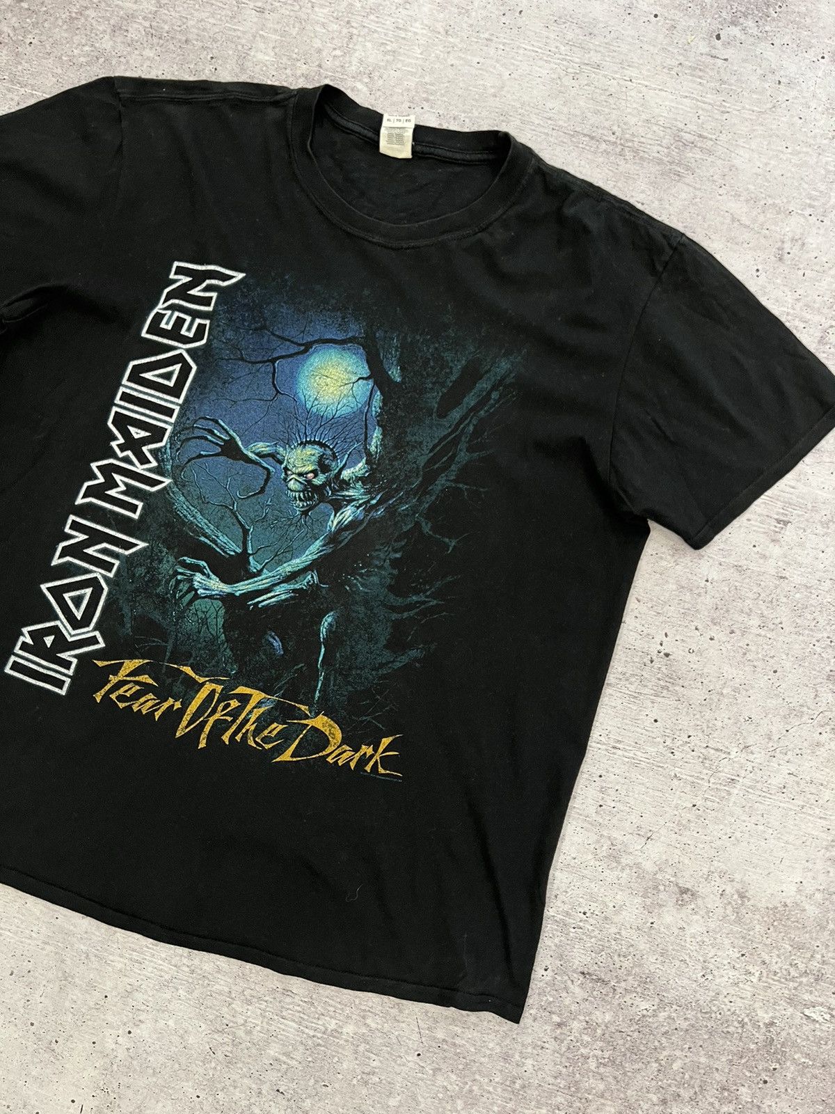 Iron Maiden × Vintage 🩸RARE🩸Vintage Iron Maiden Fear In The Dark 2011 T Shirt Size US XL / EU 56 / 4 - 2 Thumbnail