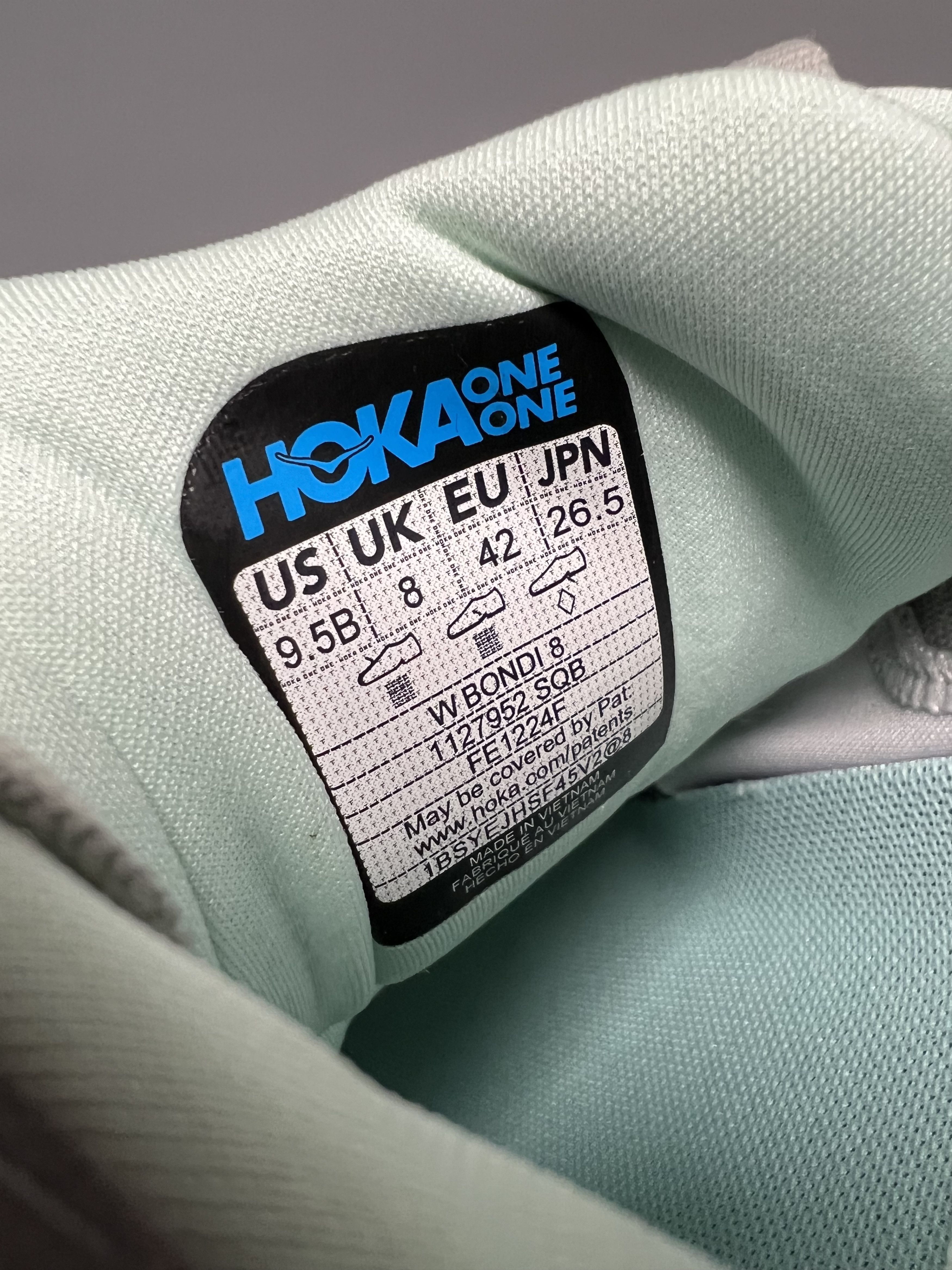Hoka 9.5B Hoka One One Bondi 8 Running Shoes Walking Gym Size US 9.5 / IT 39.5 - 7 Thumbnail
